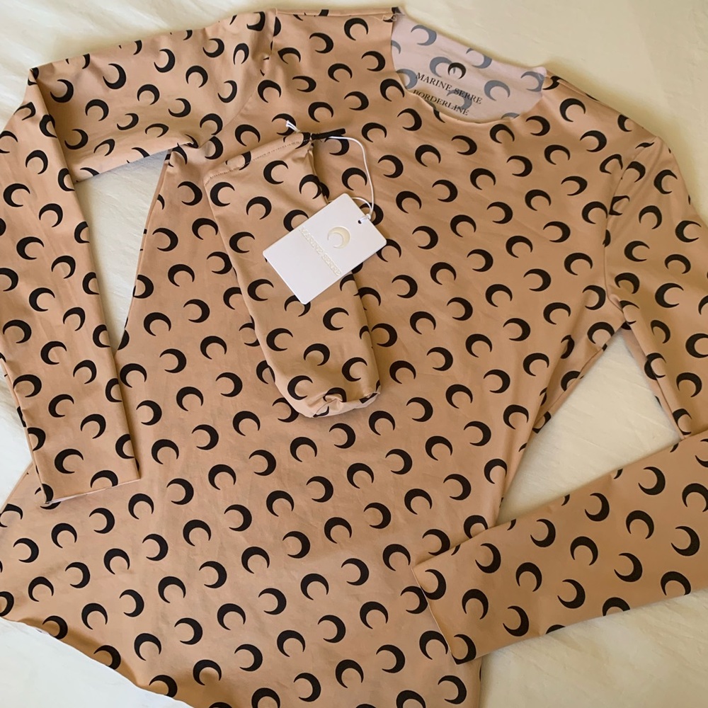 Marine Serre Moon Second Skin Longsleeve